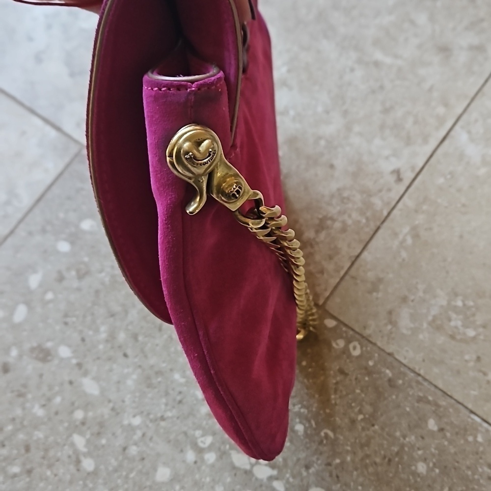 Vintage Juicy Couture Fusia Purse - Picture 10 of 11